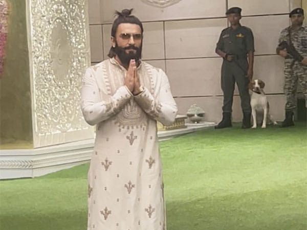 Ranveer Singh makes fashionable statement at Anant-Radhika's special puja ceremony