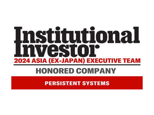 Persistent Recognized for Excellence in Governance and Executive Leadership in Institutional Investor's 2024 Asia Executive Team Survey