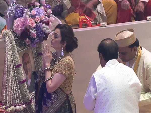 Ambani family performs Shiv Shakti Puja ahead of Anant Ambani-Radhika Merchant wedding