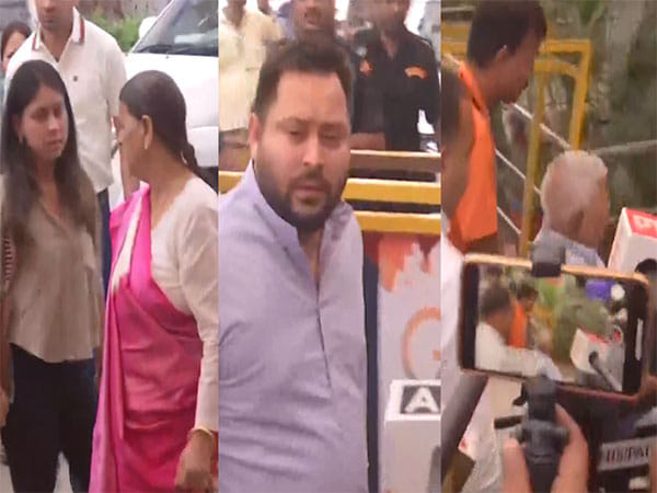 Patna: Lalu Prasad Yadav, family depart for Anant Ambani-Radhika Merchant wedding