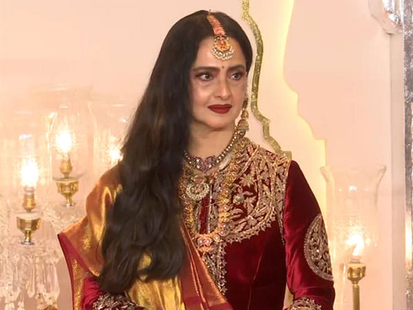 Anant Ambani-Radhika Merchant wedding: Rekha shines in traditional look
