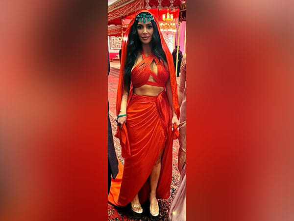 Kim Kardashian opts for Gaurav Gupta's ensemble for day 2 wedding celebrations of Anant-Radhika