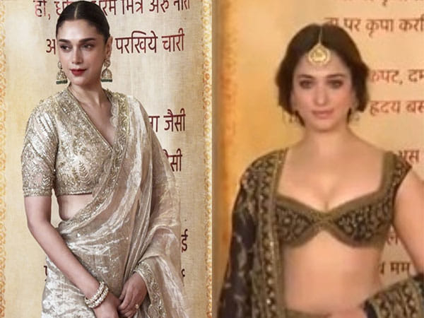 Aditi Rao Hydari, Tamannaah Bhatia dazzle in traditional outfit at Anant Ambani-Radhika Merchant's 'Mangal Utsav'
