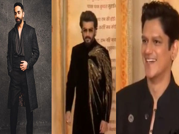 Ayushmann Khurrana, Arjun Kapoor, Vijay Varma slay in black outfits at Anant Ambani-Radhika Merchant's wedding reception