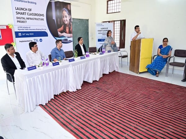 Hyundai India Insurance Broking (HIIB) Launches 'Smart Classrooms' Digital Infrastructure Project in Partnership with TSL Foundation