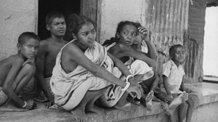 A family during the Bengal Famine of 1943