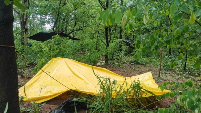 The encounter site in a forest near Wandoli village in Maharashtra's Gadchiroli | Photo: By special arrangement