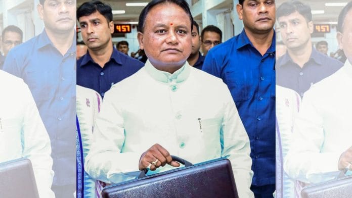 Odisha CM Mohan Charan Majhi ahead of the budget presentation Thursday | ANI