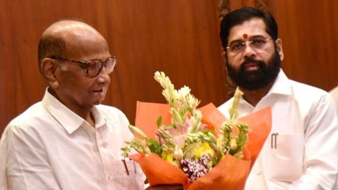 Sharad Pawar and Eknath Shinde | Special arrangement