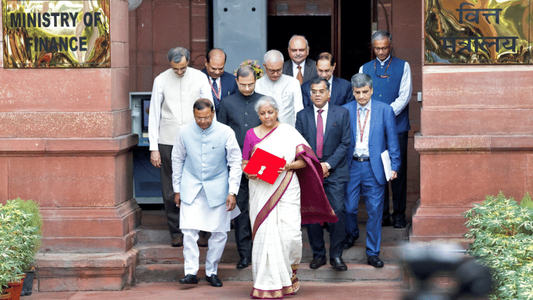 Budget 2024: Fiscal deficit target lowered to 4.9% of GDP, markets decline