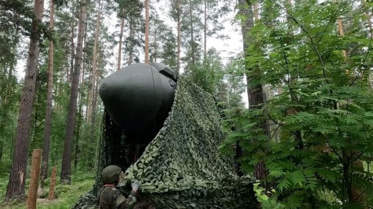 Russian forces conduct second mobile nuclear missile launcher drills this month