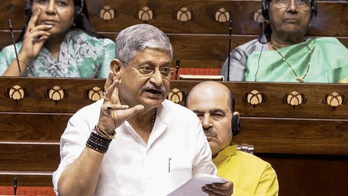 File photo of 11th Minister of Panchayati Rajiv Ranjan Singh, alias, Lalan Singh | ANI