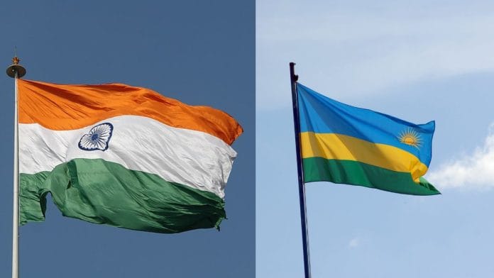 Flags of India and Rwanda | Representational Image/Wikimedia commons