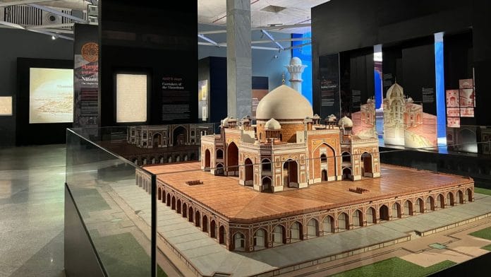 A model of Humayun’s tomb in the new museum | Antara Baruah | ThePrint