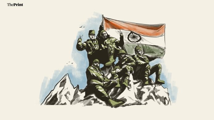26 July 2024 marks 25 yrs of Kargil conflict | Illustration: ThePrint