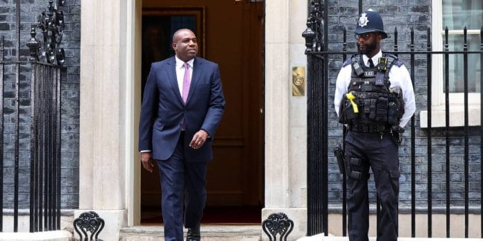 File photo of UK foreign secretary David Lammy | Reuters
