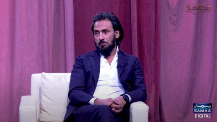 Sahil Adeem on Samaa TV, where he called 95% of Pakistani women 'jahil'.