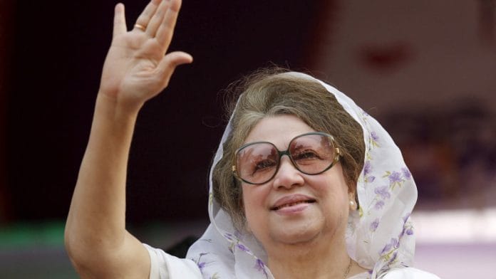 File photo of Bangladesh Nationalist Party (BNP) chairperson Begum Khaleda Zia from 2014. | Reuters