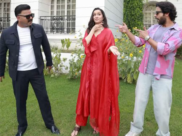 Shraddha Kapoor, Rajkummar Rao groove to 'Aayi Nai' song with Bhojpuri star Pawan Singh for 'Stree 2'