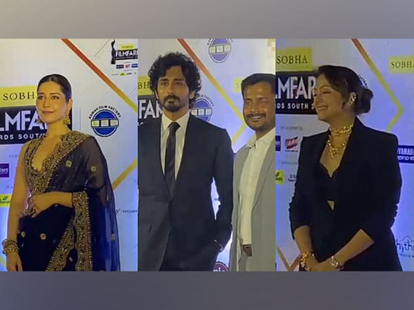 69th SOBHA Filmfare Awards South 2024: Raashii Khanna, Jyotika, Siddharth and others arrive in style