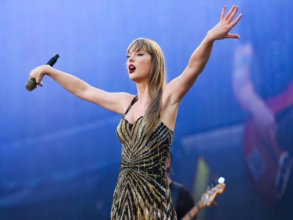 Taylor Swift shares she is in 