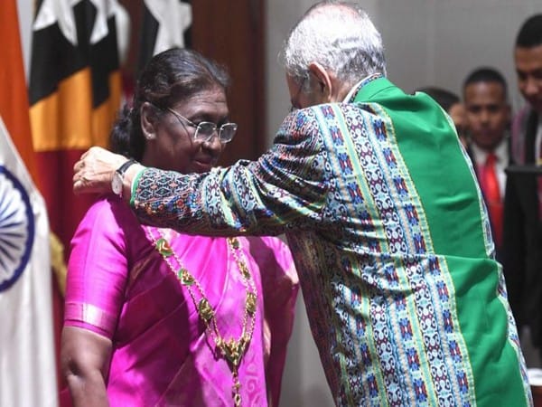 After Fiji honour, President Murmu conferred with Timor Leste's highest civilian award
