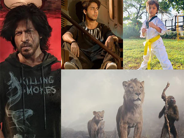King Khan roars again! SRK, Aryan Khan, AbRam Khan to voice Hindi version of 'Mufasa: The Lion King'