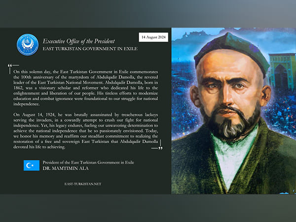 Uyghurs mark 100 years since Abdulqadir Damolla's martyrdom, renew calls for independence