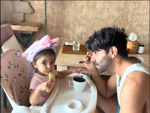Aparshakti Khurana celebrates Stree 2 success with his favourite stree