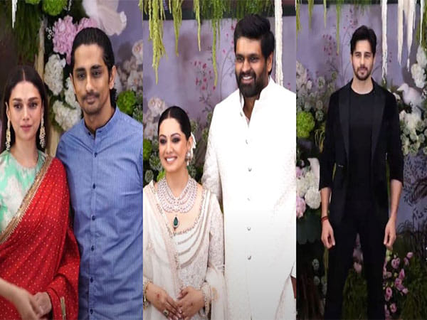 Aditi Rao Hydari, Sidharth Malhotra attend Eka Lakhani-Ravi Bhagchandka's engagement ceremony