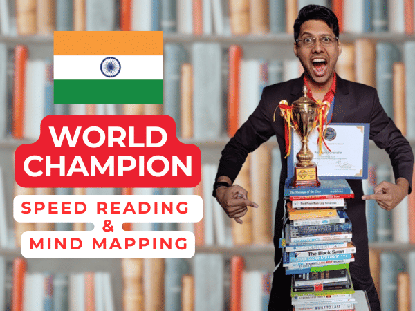 India's Rajneesh Barapatre Makes History, Wins World Championship in Speed Reading & Mind Mapping