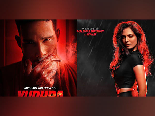 'Yudhra': Look at Siddhant Chaturvedi, Malavika Mohanan's new character posters, trailer to be out on this date