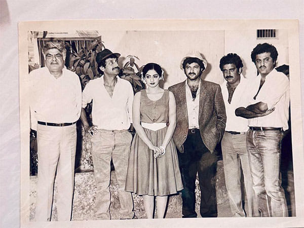 Sridevi, Anil Kapoor's throwback pic from 'Mr India' shoot will take you back in time