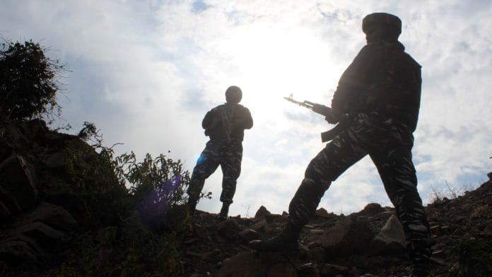 File photo of CRPF jawans deployed in Jammu | Representational image | ANI