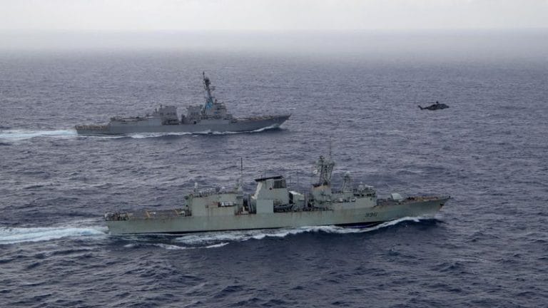 Canadian warship passes through Taiwan Strait in ‘routine transit’, China says it ‘undermines peace’
