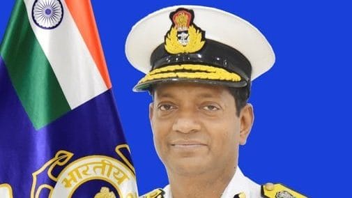 Indian Coast Guard Director General Rakesh Pal | Credit: X
