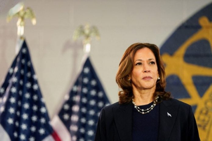 Harris leads Trump by 5 points in Ipsos poll – ThePrint – ReutersFeed