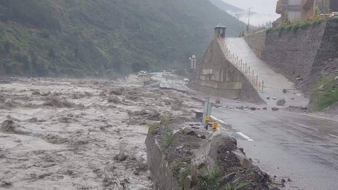 An image of the devastation caused by flashfloods and cloudbursts in Himachal | Photo: By special arrangement