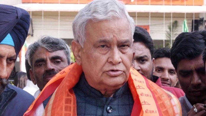 BJP leader Kirodi Lal Meena | Photo: ANI