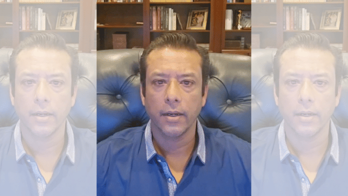 Sajeeb Wazed Joy, son of Bangladesh Prime Minister Sheik Hasina speaks on social media, in this still image taken from a video obtained by Reuters on August 6, 2024 | Courtesy of @sajeebwazed via X/via| Reuters/File Photo