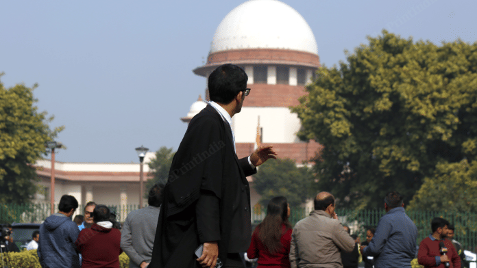 File photo of the Supreme Court of India | Suraj Singh Bisht | ThePrint