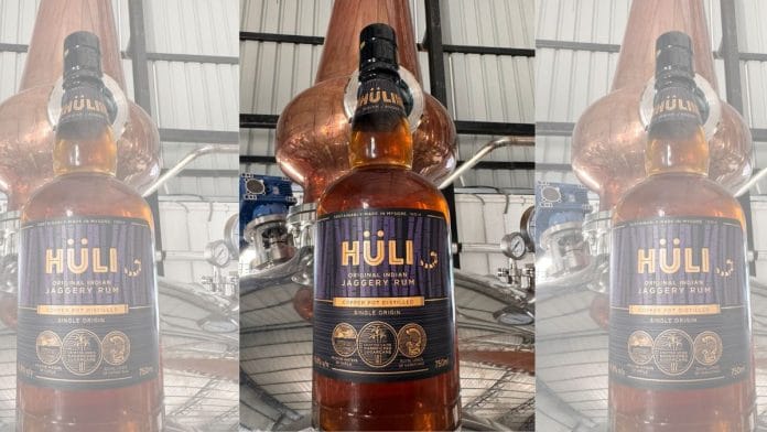 Huli, India's first jaggery-based rum, which takes its name from Huliyar, a town in Karnataka | Photo: Triya Gulati, ThePrint