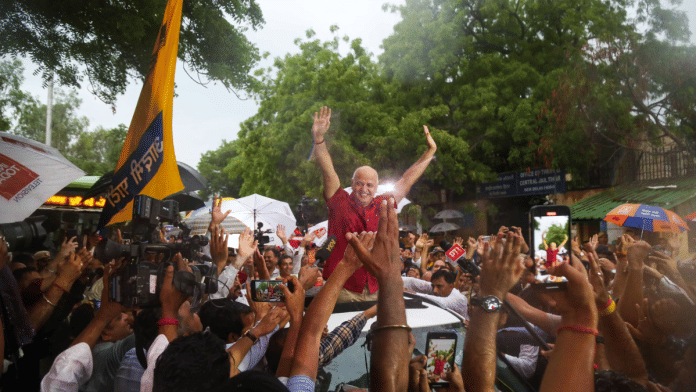 Former deputy chief minister of Delhi Manish Sisodia | Suraj Singh Bisht | ThePrint