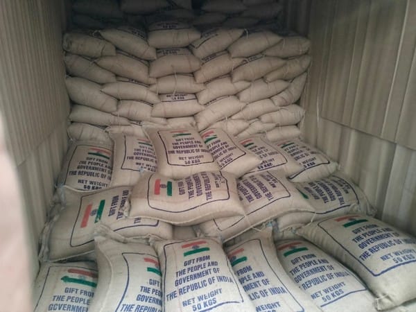 India sends food aid to Zimbabwe, Zambia and Malawi