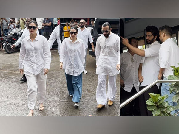 Kareena Kapoor, Saif Ali Khan, Arjun Kapoor, others attend Malaika Arora's father's funeral