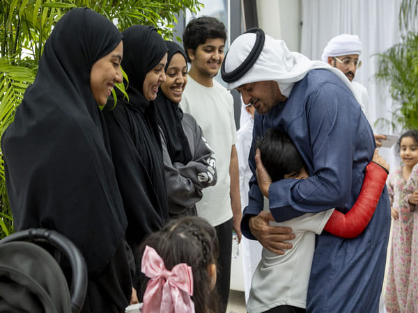 UAE President visits National Children's Hospital in Washington