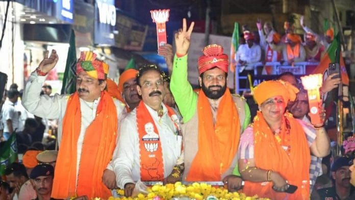 Haryana CM Nayab Saini addressed a road show in Karnal on August 30 | X/@NayabSainiBJP