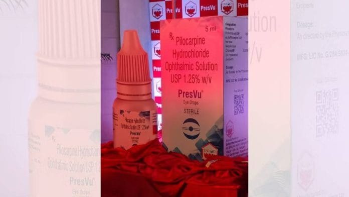 PresVu eyedrops by Entod Pharmaceuticals | Sumi Sukanya Dutta | ThePrint