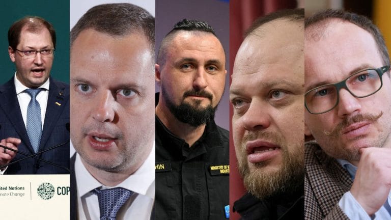 Ukraine arms chief, four ministers resign in government shake-up