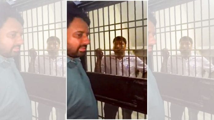 i: Aam Aadmi Party (AAP) MLA Amanatullah Khan during Enforcement Directorate's raids at his residence, in New Delhi, Monday, Sept. 2, 2024 | PTI